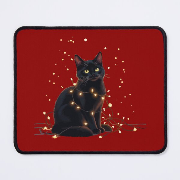 Item preview, Fairy-Light Muddle Black-Colored Feline designed and sold by taiche.