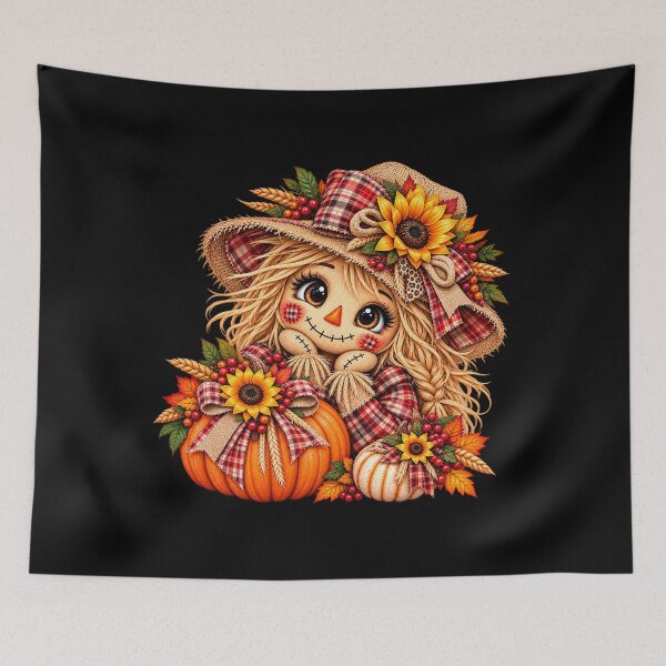 Item preview, Cute Scarecrow Girl designed and sold by River Silva.
