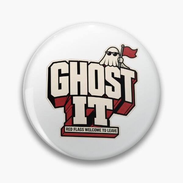 Item preview, ghost the red flag  designed and sold by VYRON STUDIO.