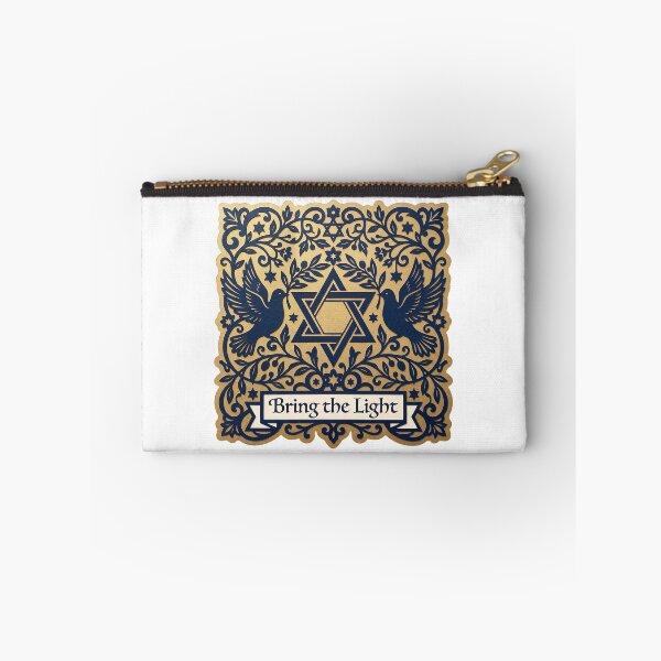 Item preview, Bring the Light — Hanukkah Star of David Doves designed and sold by TheCalmEdit.