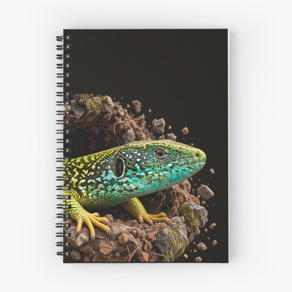 Item preview, Green Lizard Peeking from a Rocky Hideaway designed and sold by Medve Photography & Design.