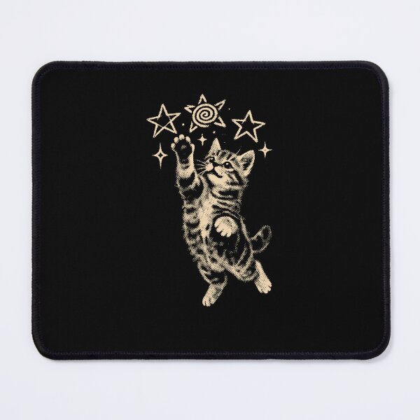 Item preview, Cat in Space and Stars Vintage Y2K designed and sold by charoen-design.