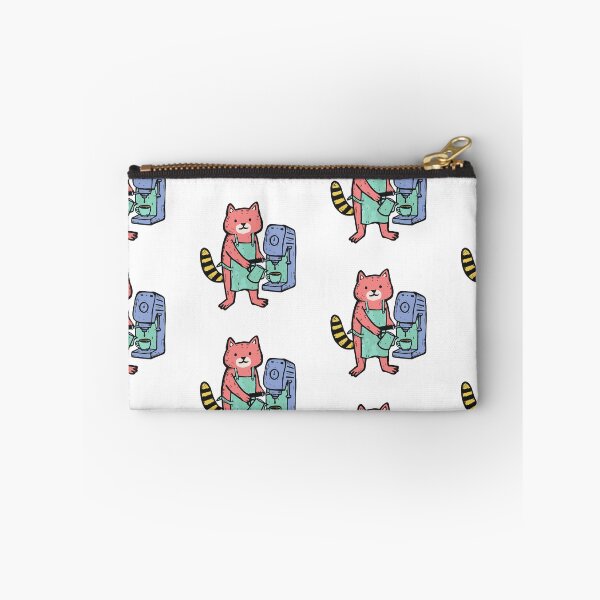 Item preview, Barista Red Panda Pulling a Shot designed and sold by BysonDesigns.