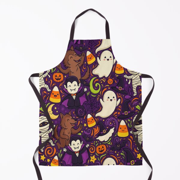Item preview, A cartoon halloween pattern design designed and sold by Solomon-Ent-144.