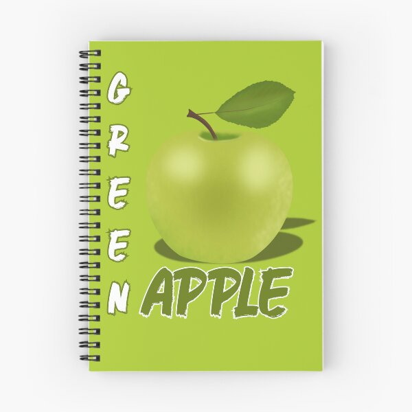 Item preview, Fresh Green apple- Minimalist Botanical fruit artwork  designed and sold by Visualfuse.