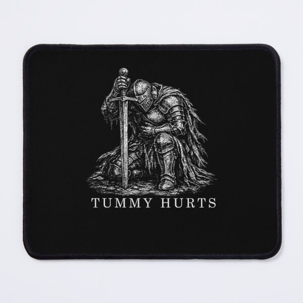 Item preview, Tummy Hurts Funny Medieval Knight designed and sold by charoen-design.