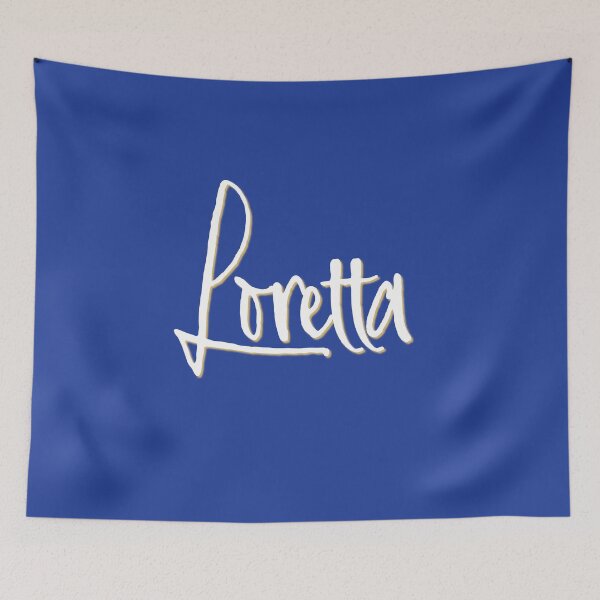 Item preview, LORETTA personalized type design designed and sold by CharlottePlaceArt.