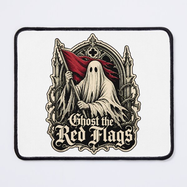 Item preview, ghost the red flag designed and sold by VYRON STUDIO.