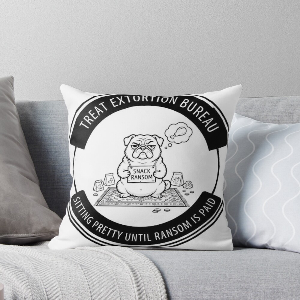 Item preview, Throw Pillow designed and sold by IbericoStudio.