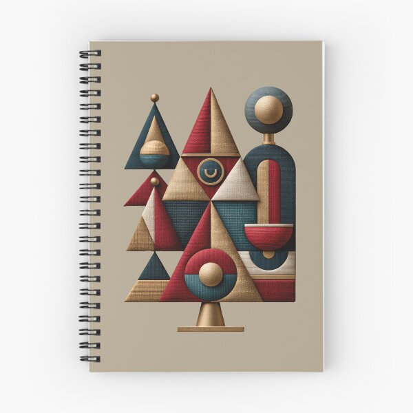 Item preview, Mid Century Modern Geometric Abstract Art designed and sold by colorful-white.