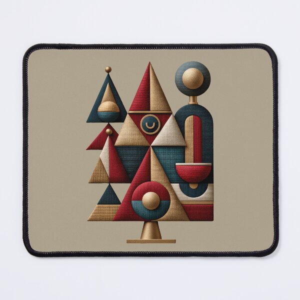 Item preview, Mid Century Modern Geometric Abstract Art designed and sold by colorful-white.
