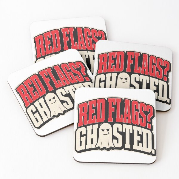 Item preview, ghost the red flag  designed and sold by VYRON STUDIO.