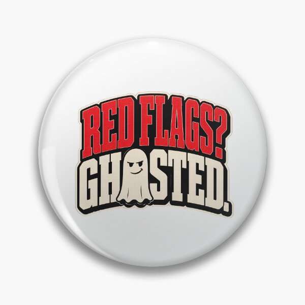 Item preview, ghost the red flag  designed and sold by VYRON STUDIO.