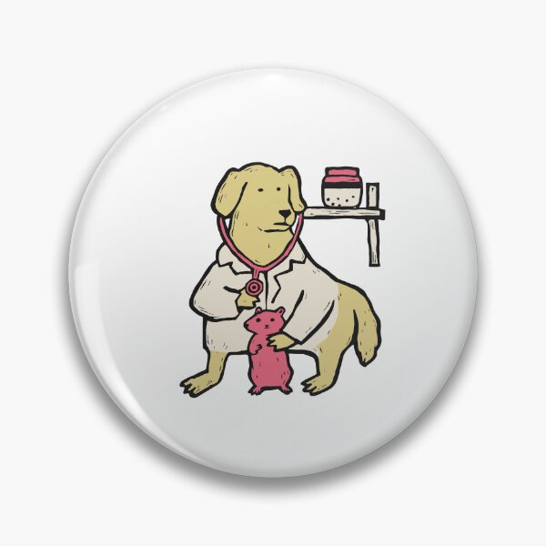 Item preview, Vet Golden Retriever with a Small Patient designed and sold by BysonDesigns.