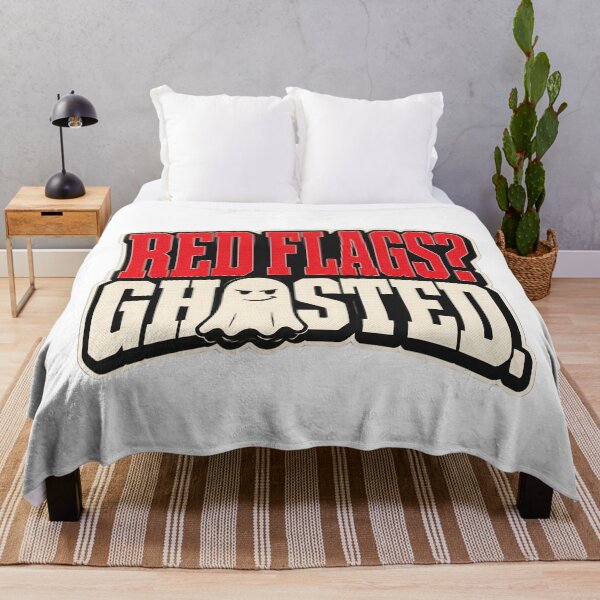 Item preview, ghost the red flag  designed and sold by VYRON STUDIO.