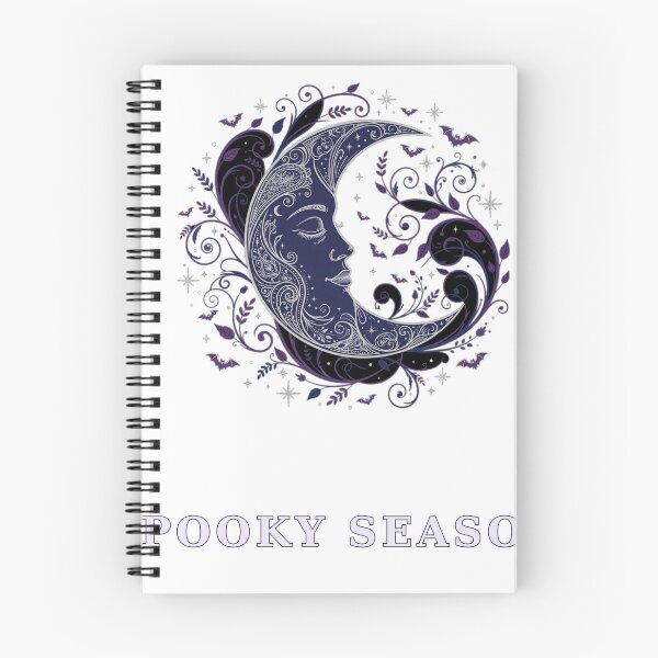 Item preview, Spooky Season Witchy Crescent Moon T-Shirt designed and sold by Wonderland Graphics.