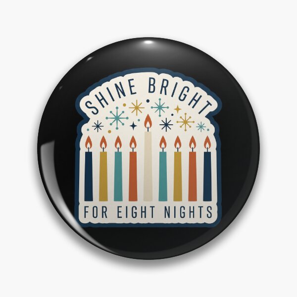 Item preview, Hanukkah Candles — Shine Bright for Eight Nights designed and sold by TheCalmEdit.