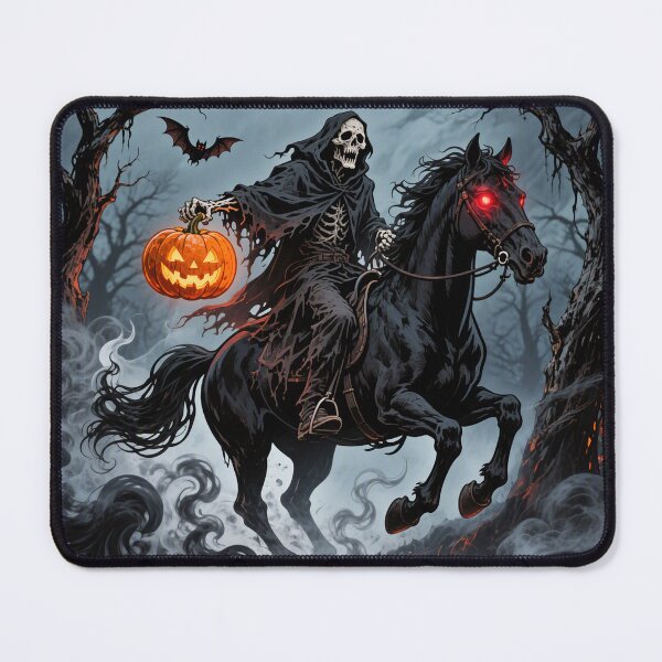Item preview, Phantom Rider of the Pumpkin Woods designed and sold by aliyehc.