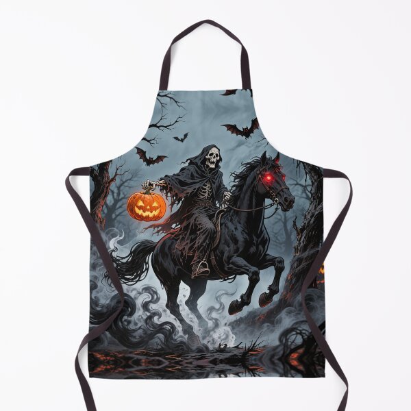 Item preview, Phantom Rider of the Pumpkin Woods designed and sold by aliyehc.