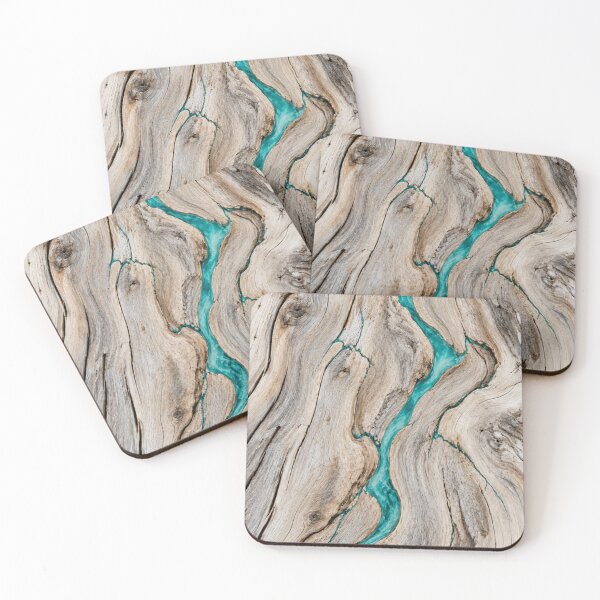 Item preview, Driftwood Resin Inlay Turquoise  designed and sold by WeaveSphere.