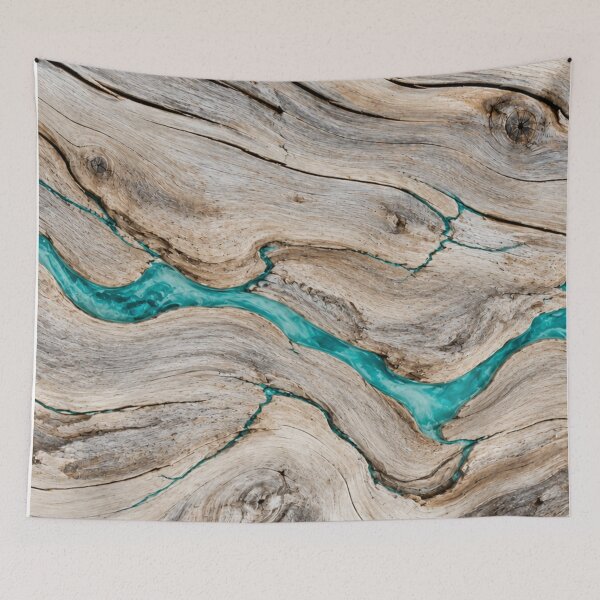 Item preview, Driftwood Resin Inlay Turquoise  designed and sold by WeaveSphere.