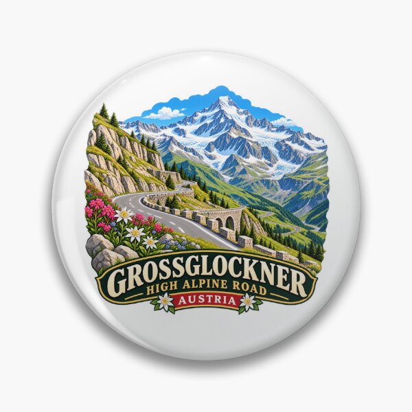 Item preview, Grossglockner, High Alpine Road, Austria designed and sold by Myra365Art.