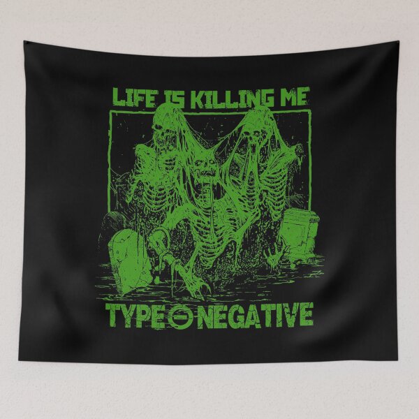 Item preview, Type O Negative Life is Killing Me designed and sold by rouvasuzaki.