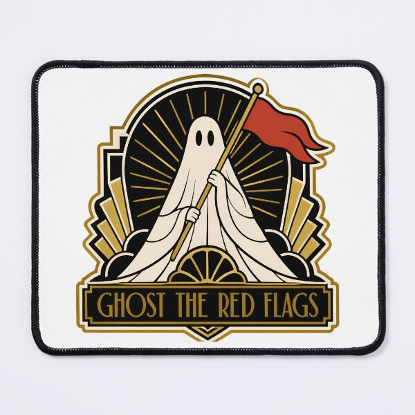 Item preview, ghost the red flag designed and sold by VYRON STUDIO.