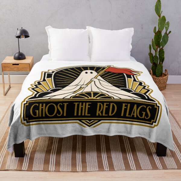 Item preview, ghost the red flag  designed and sold by VYRON STUDIO.