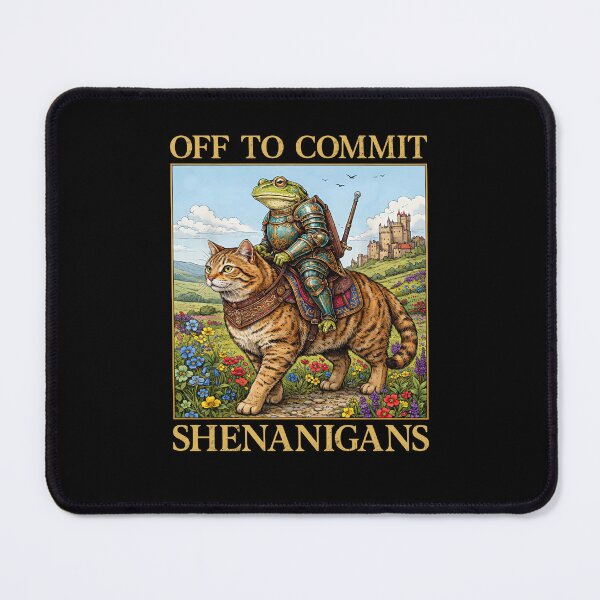 Item preview, Off to Commit Shenanigans designed and sold by charoen-design.