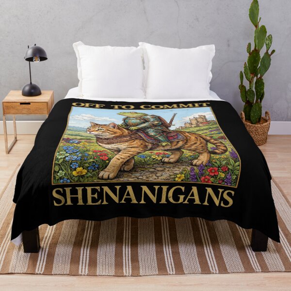 Item preview, Off to Commit Shenanigans designed and sold by charoen-design.
