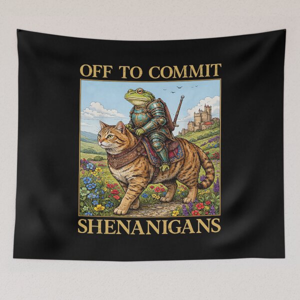 Item preview, Off to Commit Shenanigans designed and sold by charoen-design.