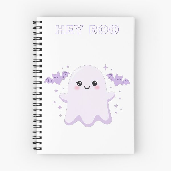 Item preview, Hey Boo Cute Ghost Halloween T-Shirt designed and sold by Wonderland Graphics.