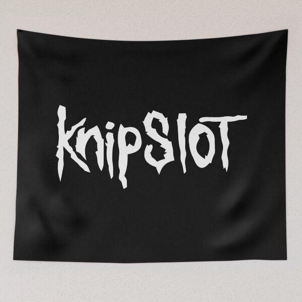 Item preview, Knipslot white text designed and sold by deathanarchy.