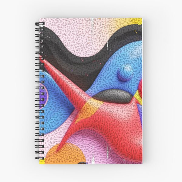 Item preview, liquid drawing colorful geometric abstract design designed and sold by SmashingDeals.