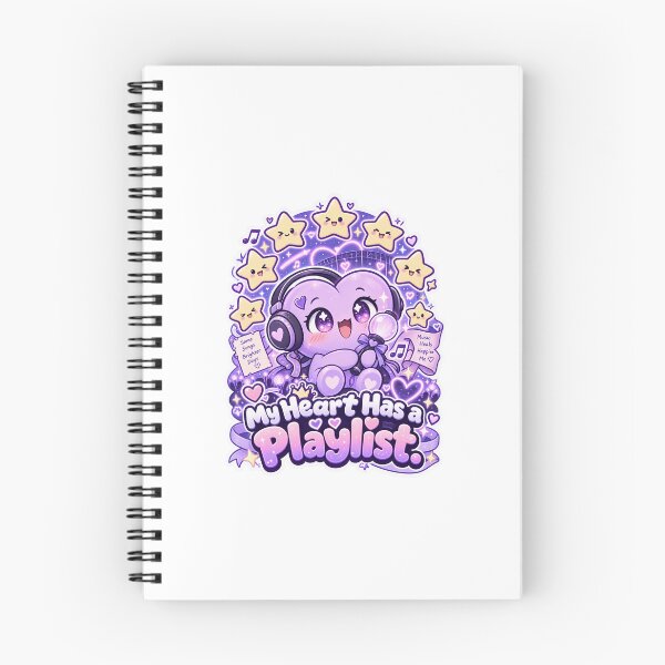 Item preview, ARMY Inspired Purple Heart Kpop Sticker | Cute BTS Fan Art | Kawaii Music Lover Sticker designed and sold by CutePrintCorner.