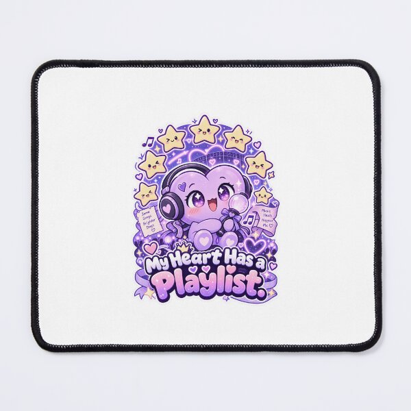 Item preview, ARMY Inspired Purple Heart Kpop Sticker | Cute BTS Fan Art | Kawaii Music Lover Sticker designed and sold by CutePrintCorner.