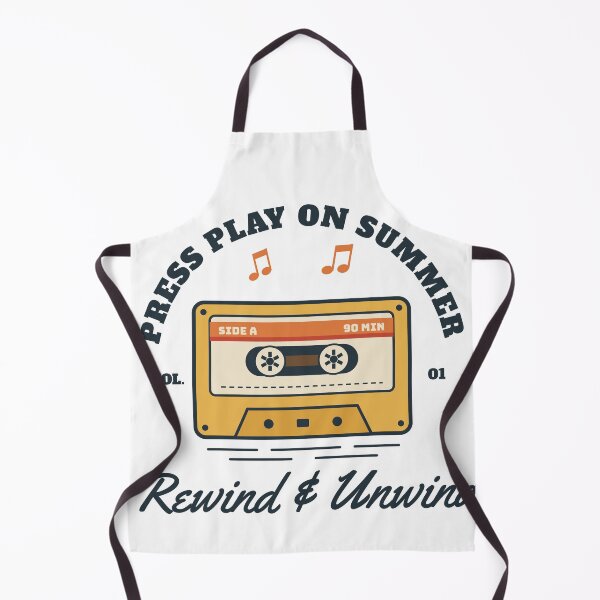 Item preview, Press Play On Summer Retro Cassette Mixtape designed and sold by somebasic.