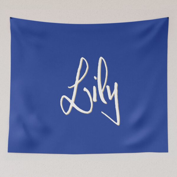 Item preview, LILY personalized type design designed and sold by CharlottePlaceArt.