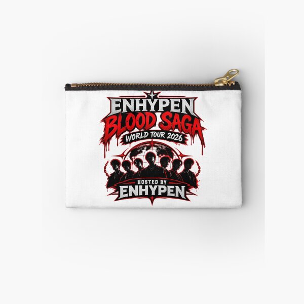 Item preview, ENHYPEN Blood Saga World Tour 2026 Gothic K-Pop T-Shirt designed and sold by treandsart.