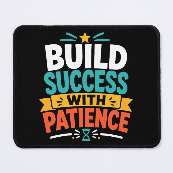 Item preview, Build Success With Patience designed and sold by rejowan-arts.