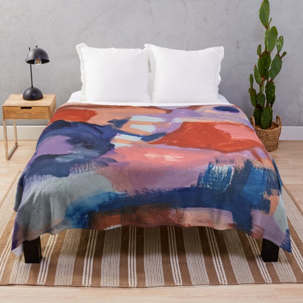 Item preview, Pastel Geometric Abstract Painting Pink, Purple, and Blue - 827 designed and sold by NathalieLeRiche.