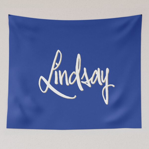 Item preview, LINDSAY personalized type design designed and sold by CharlottePlaceArt.
