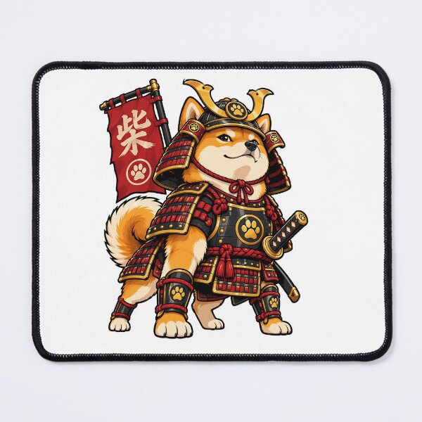 Item preview, Shiba Inu Samurai Doge Japanese Armor designed and sold by ValhallaHub.