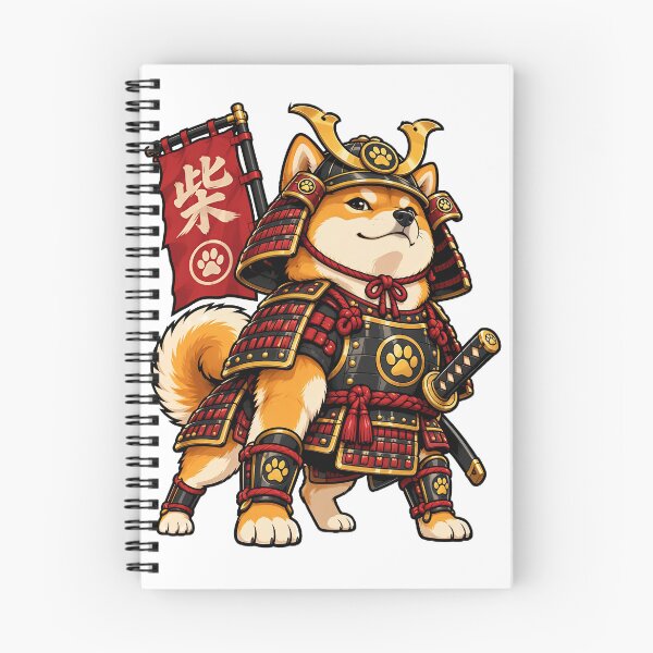 Item preview, Shiba Inu Samurai Doge Japanese Armor designed and sold by ValhallaHub.