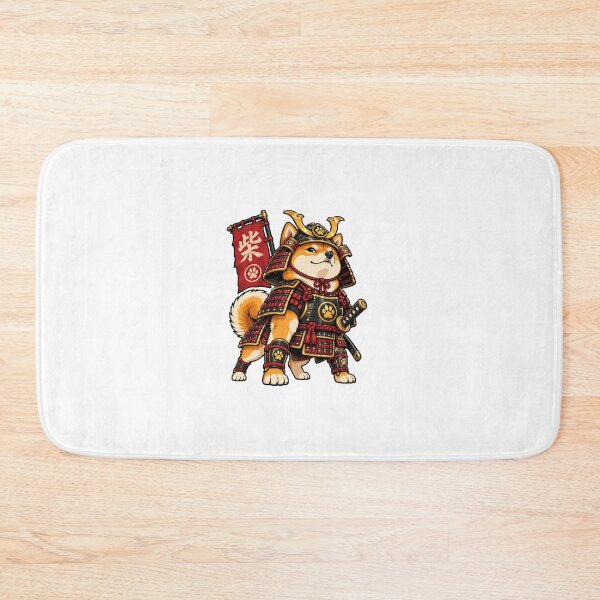 Item preview, Shiba Inu Samurai Doge Japanese Armor designed and sold by ValhallaHub.