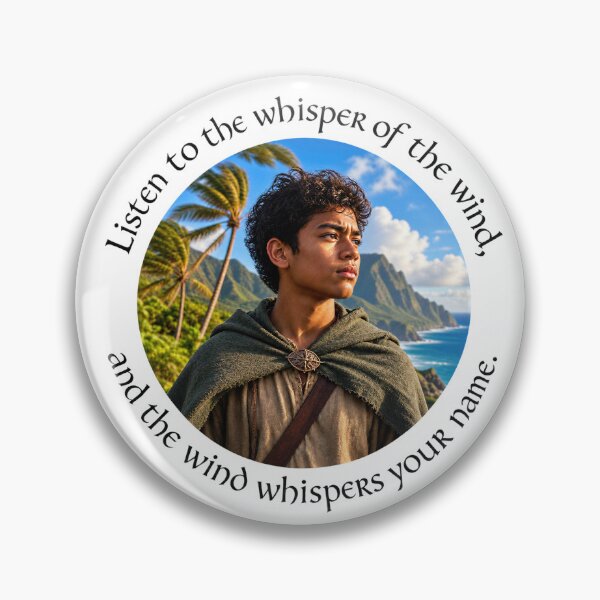Item preview, Polynesian Nature Proverb - Listen to the whisper of the wind | Pacific Art designed and sold by ShakaLife.org.