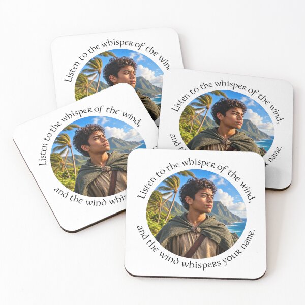 Item preview, Polynesian Nature Proverb - Listen to the whisper of the wind | Pacific Art designed and sold by ShakaLife.org.