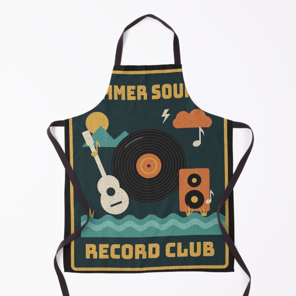 Item preview, Summer Sounds Record Club Retro Vinyl Poster designed and sold by somebasic.