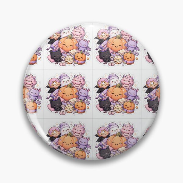 Item preview, Vampire Dessert Party | Cute Kawaii Halloween Donut & Sweet Treats designed and sold by SmartyWonders.